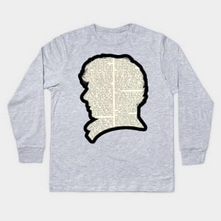 Sherlock BBC - Benedict Cumberbatch Kids Long Sleeve T-Shirt